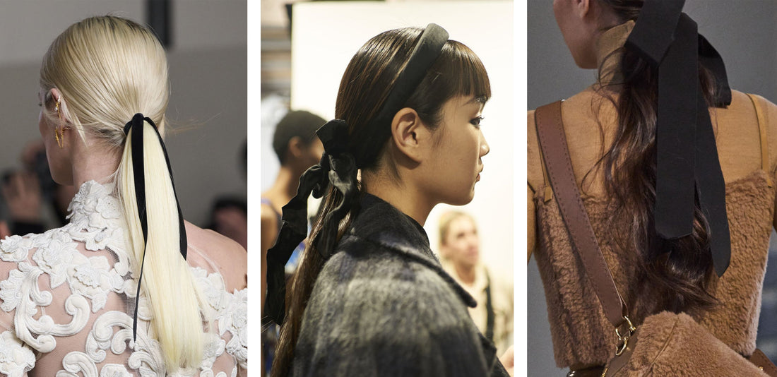 AW/23 Catwalk Inspiration: Black Ribbons