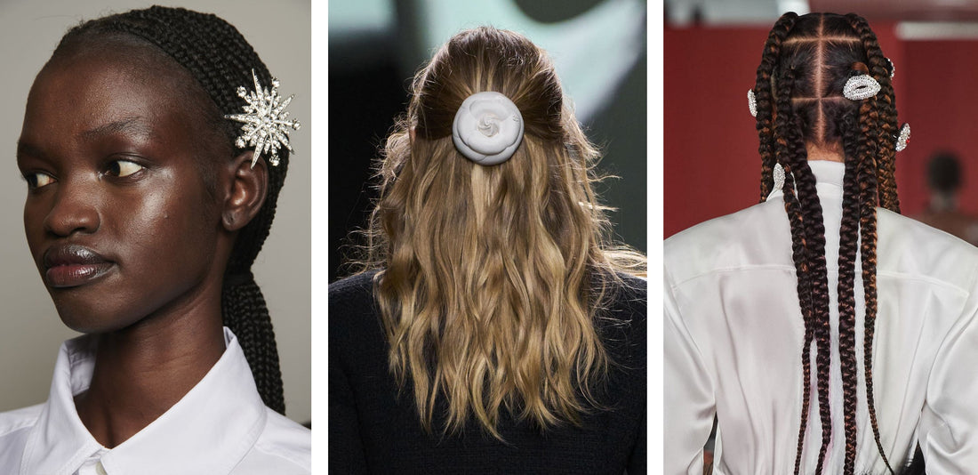 AW/23 Catwalk Inspiration: Hair Brooches
