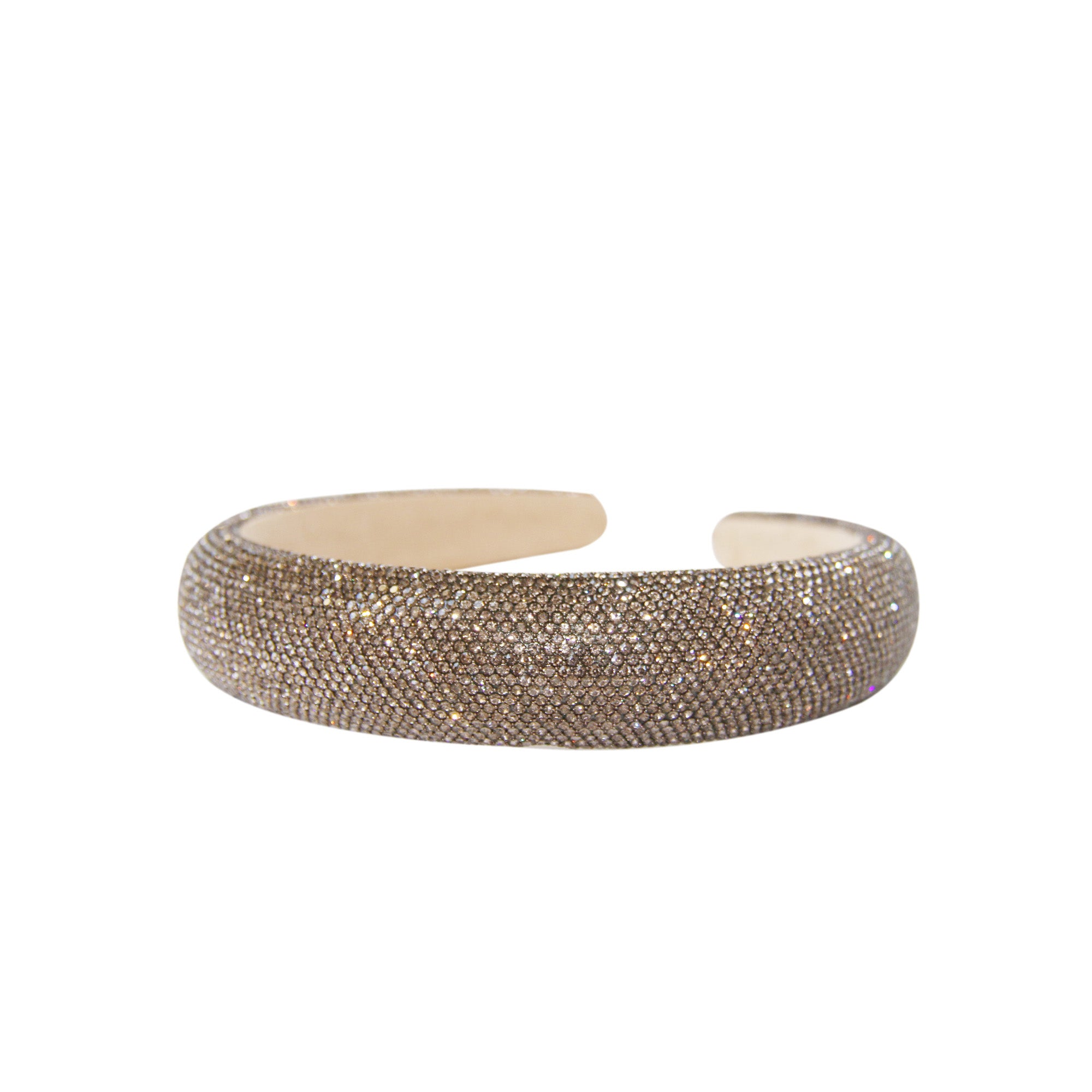 Smokey Quartz Pave Headband