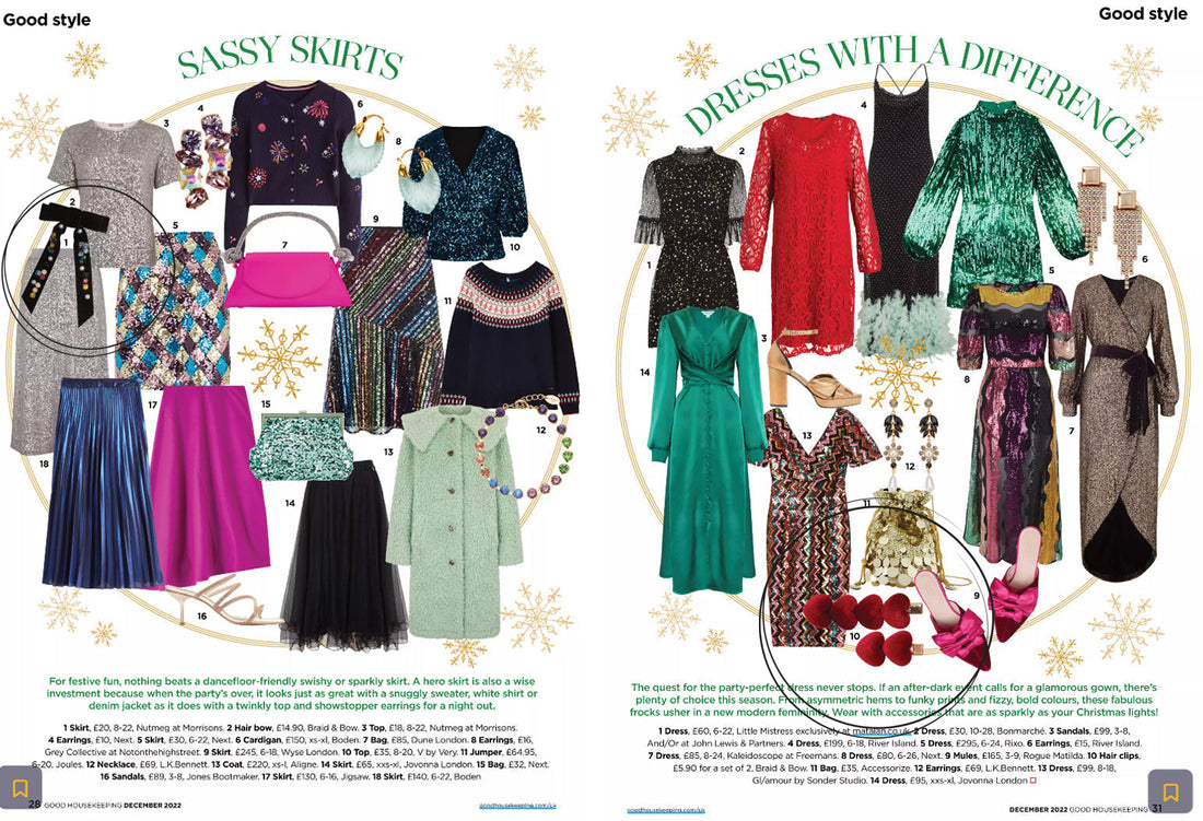 As Seen In Good Housekeeping: AW/22 Party Hair