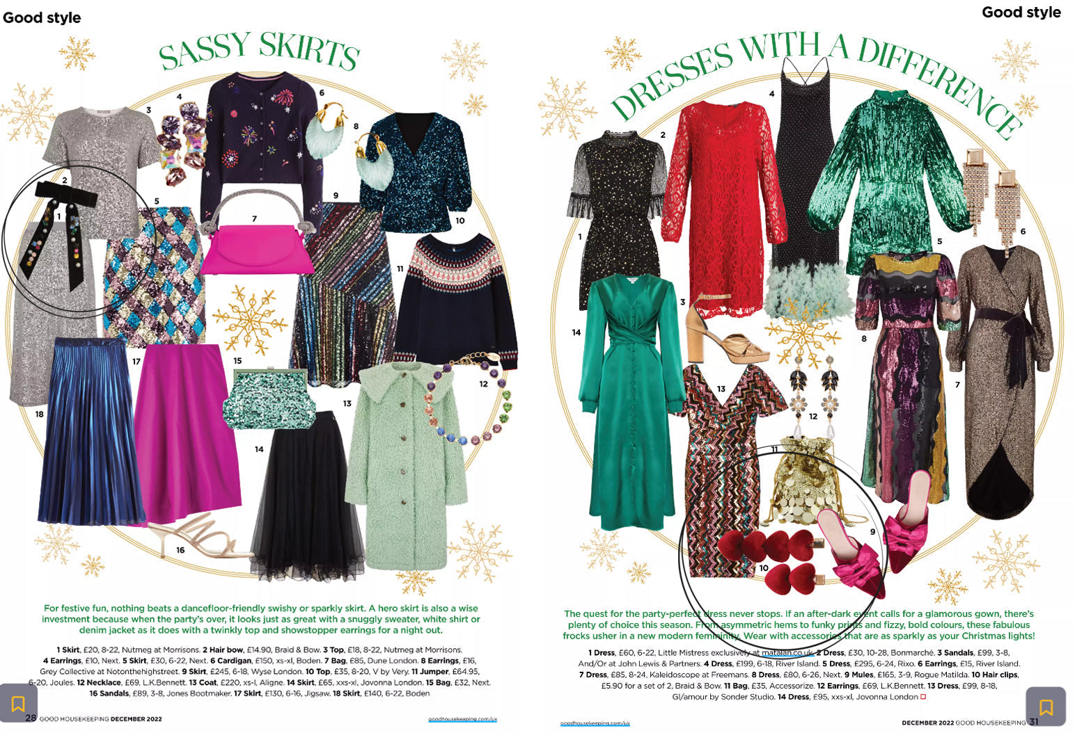 As Seen In Good Housekeeping: AW/22 Party Hair