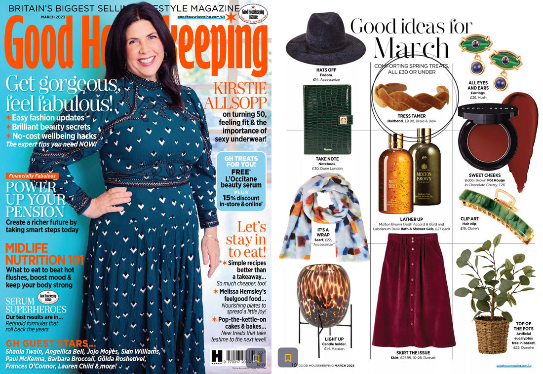 As Seen In Good Housekeeping: Velvet Wave Hairband