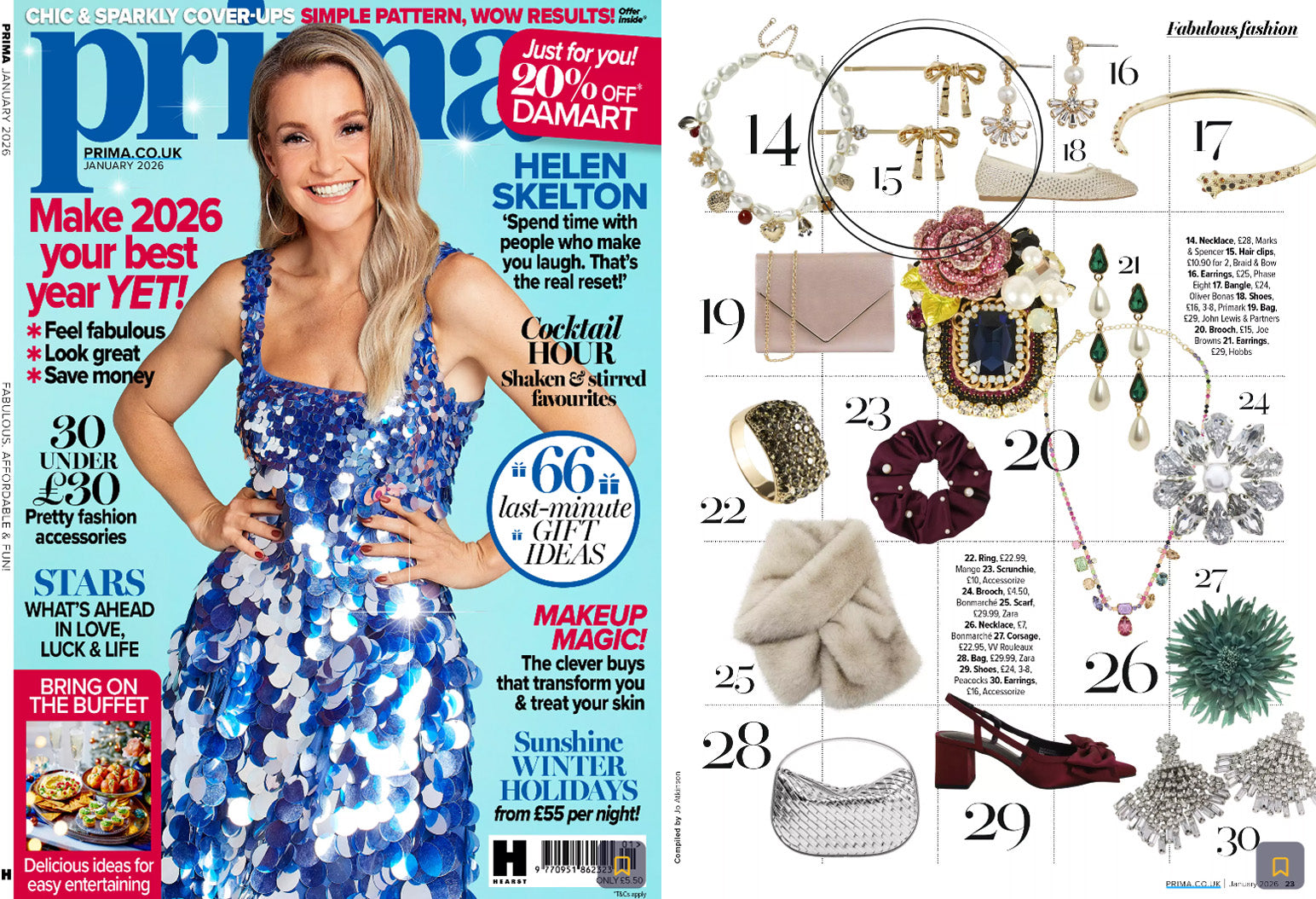 As Seen In: Prima Jan 26