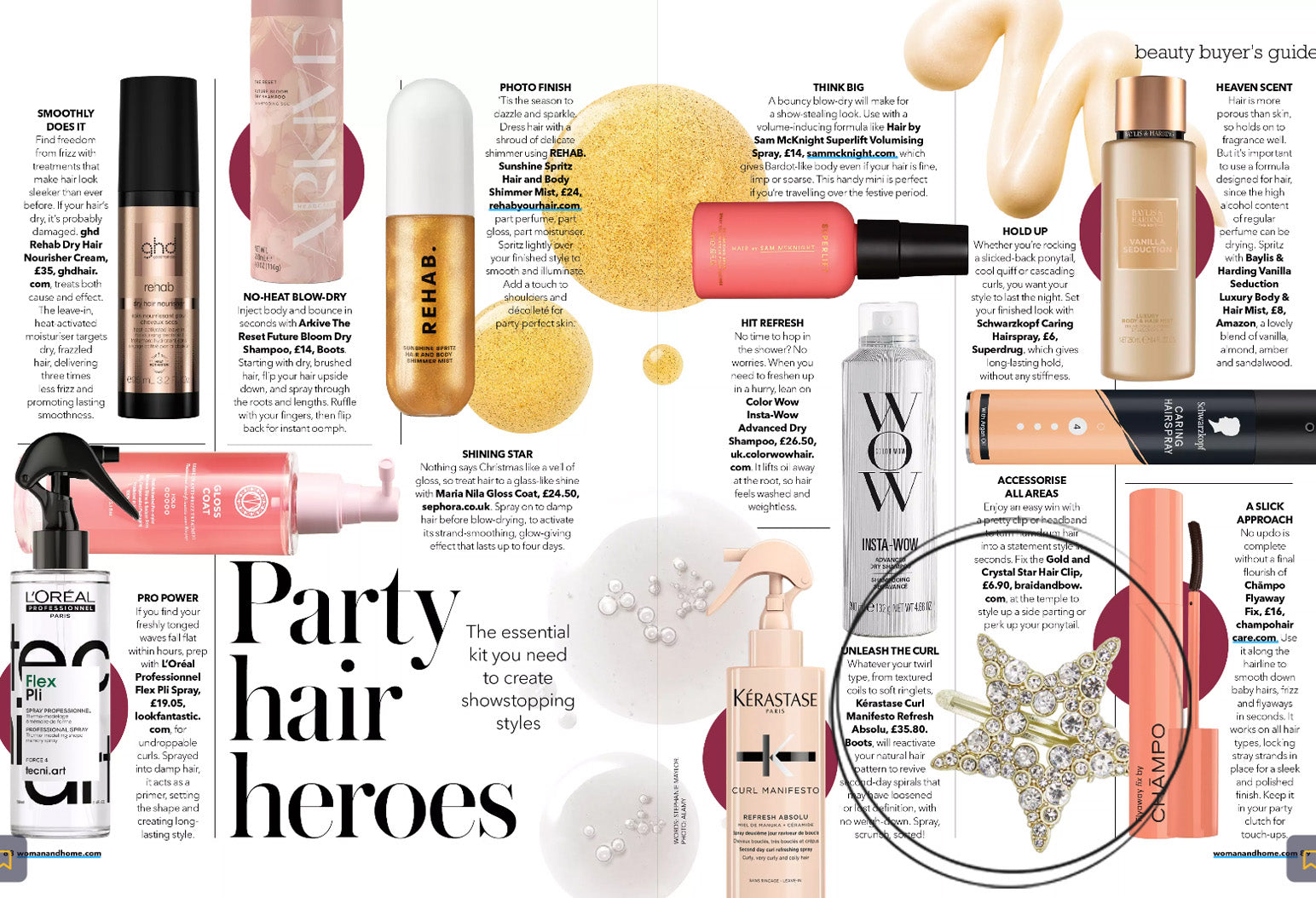 As Seen In: Woman & Home Jan 26