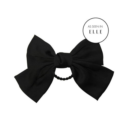 Black Hair Bow
