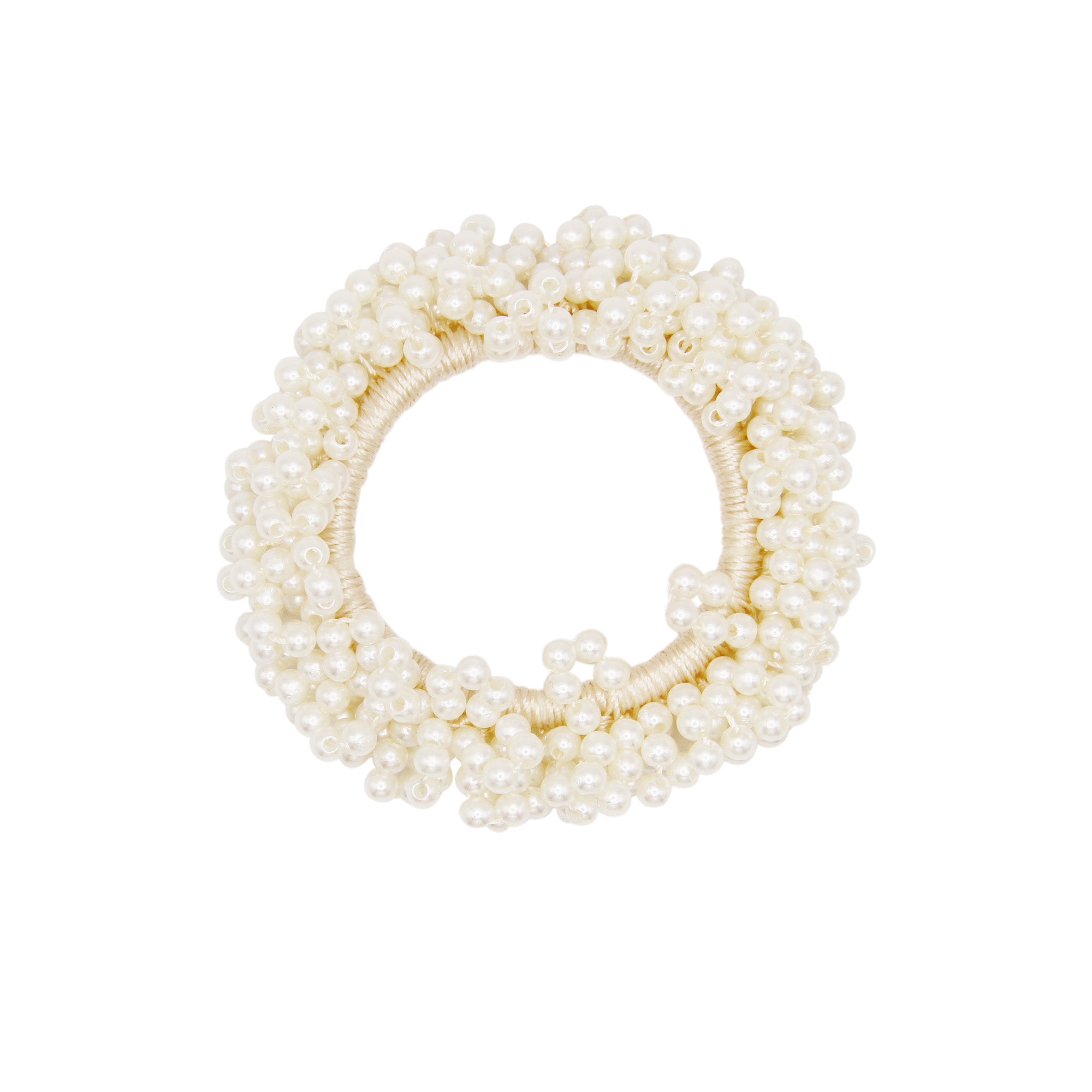 Mini Pearl Beaded Hair Tie