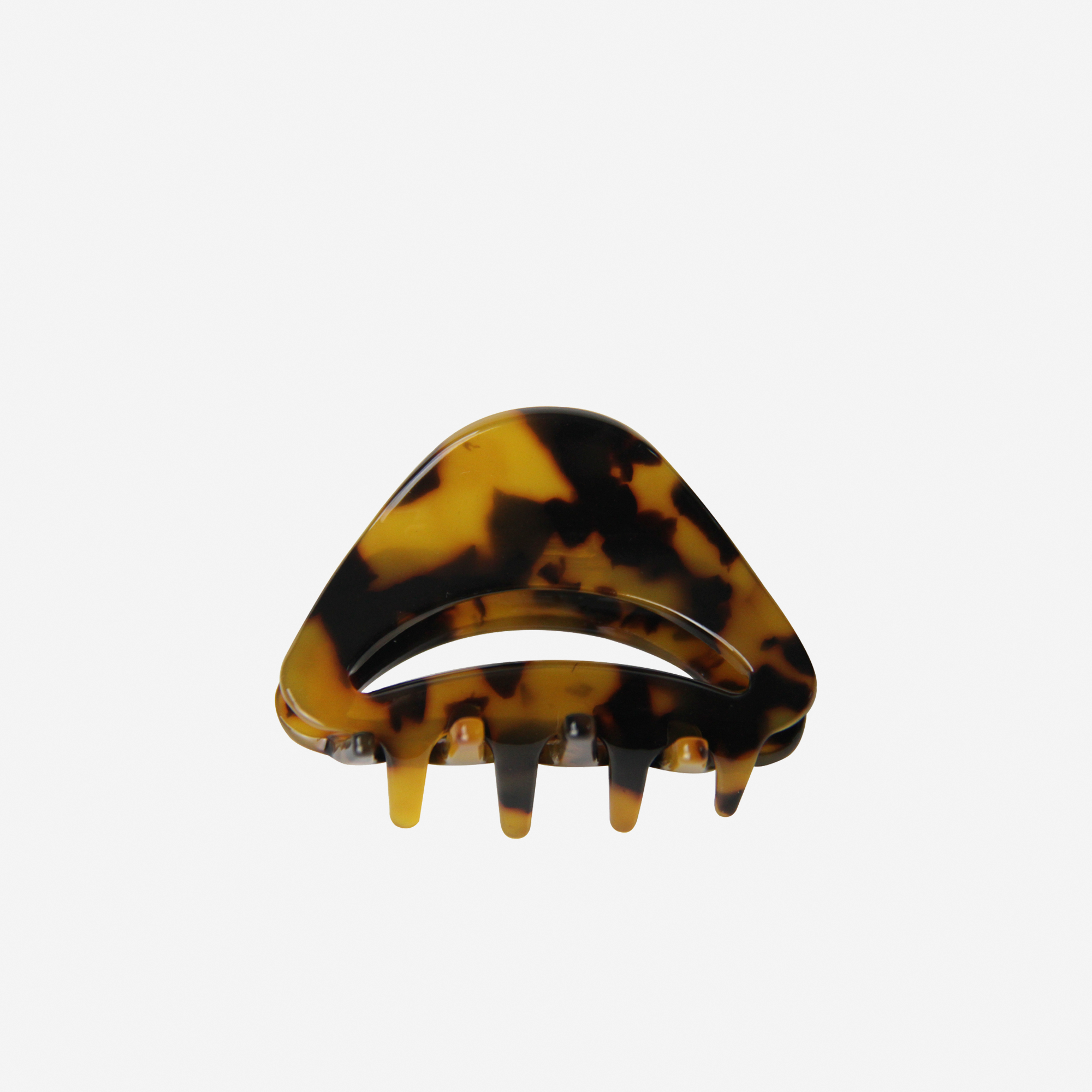 Dark Tortoiseshell Cut Away Hair Claw