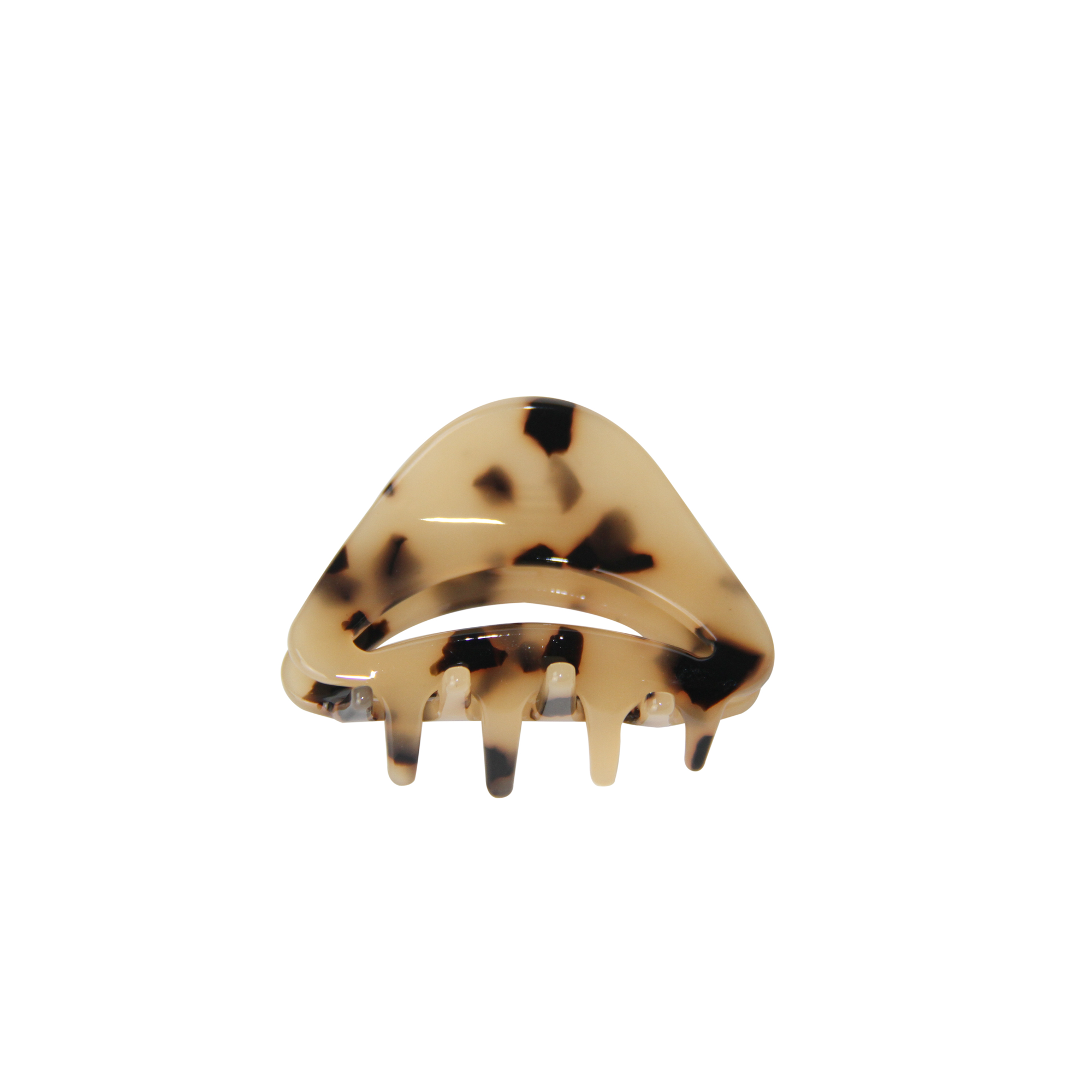 Light Tortoiseshell Cut Away Hair Claw