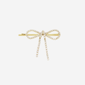 Crystal Pave Bow Hair Slide