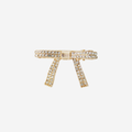 Crystal Pave Bow Hair Clip