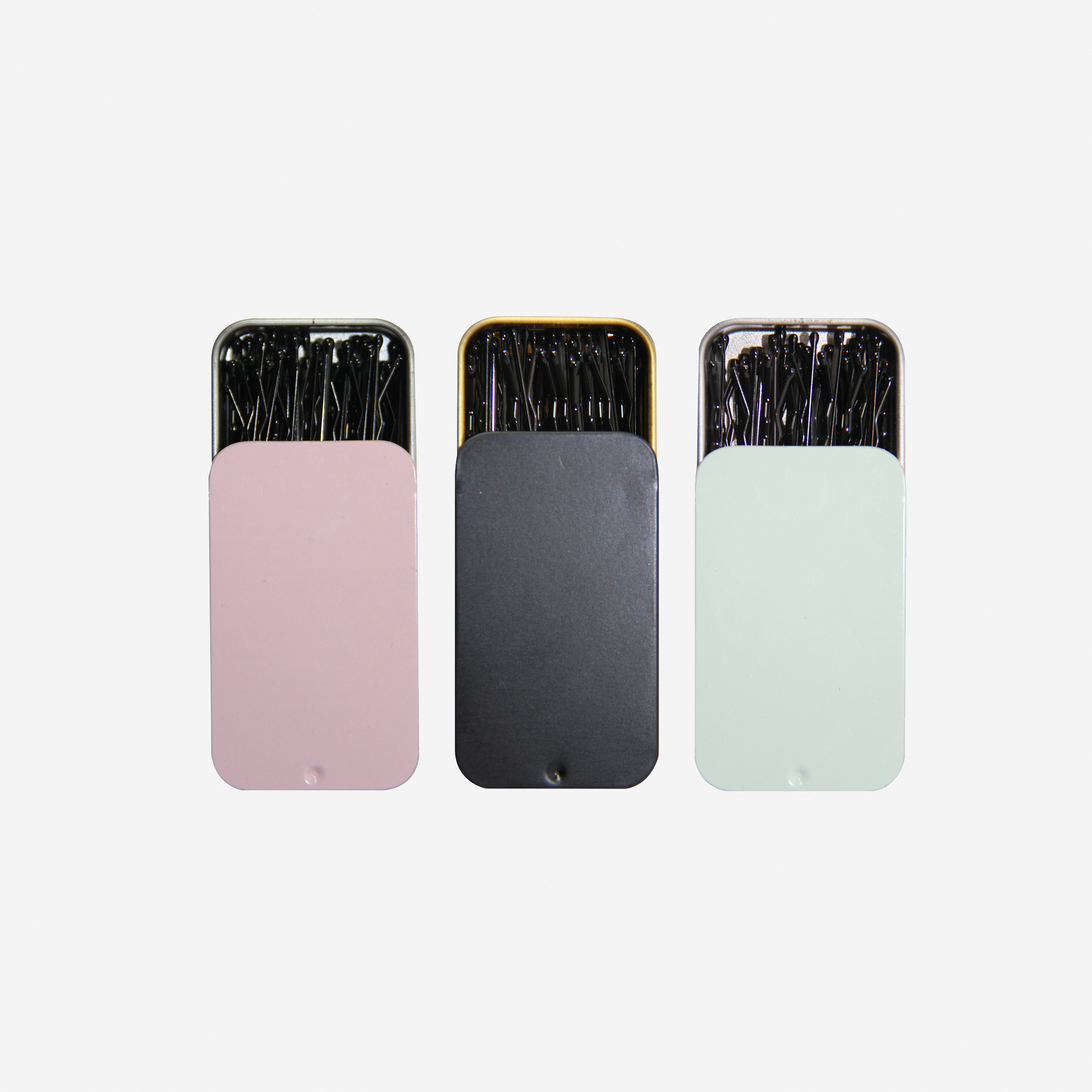 Set of 30 Black Kirby Grips