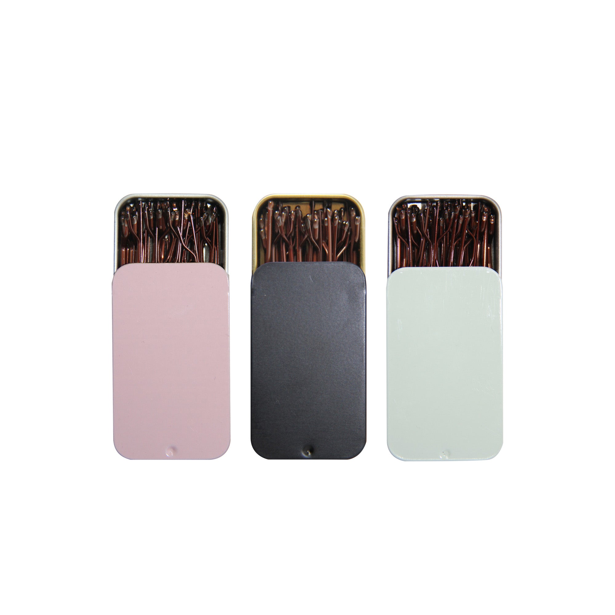 Set of 30 Brown Kirby Grips