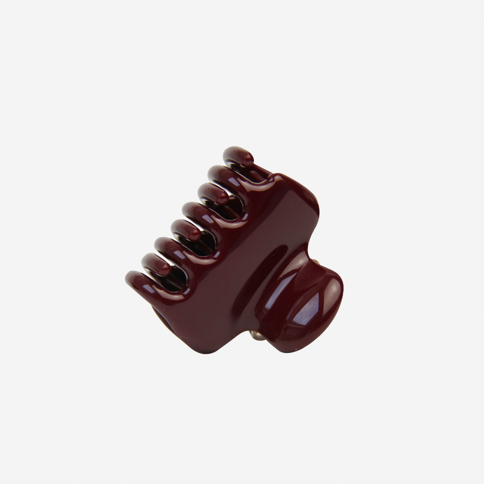 Medium Burgundy Hair Claw