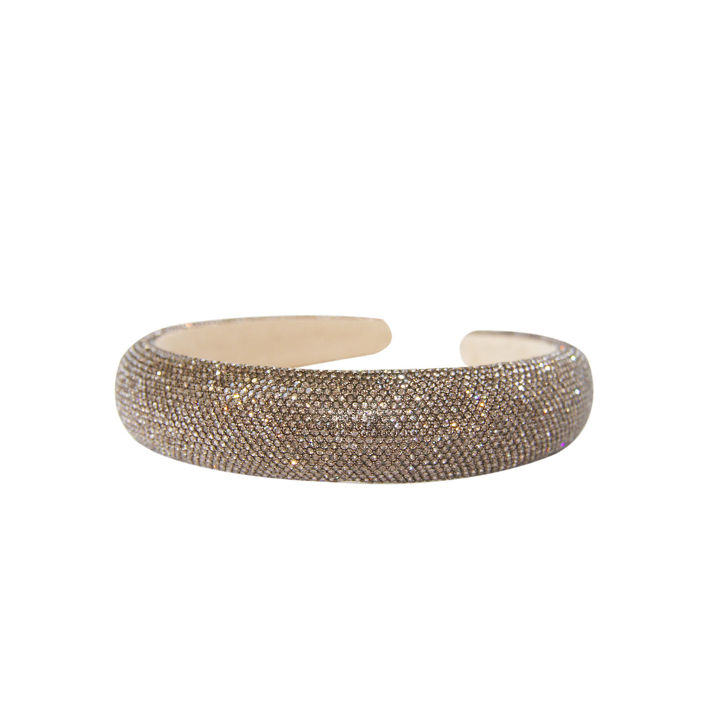 Smokey Quartz Pave Headband