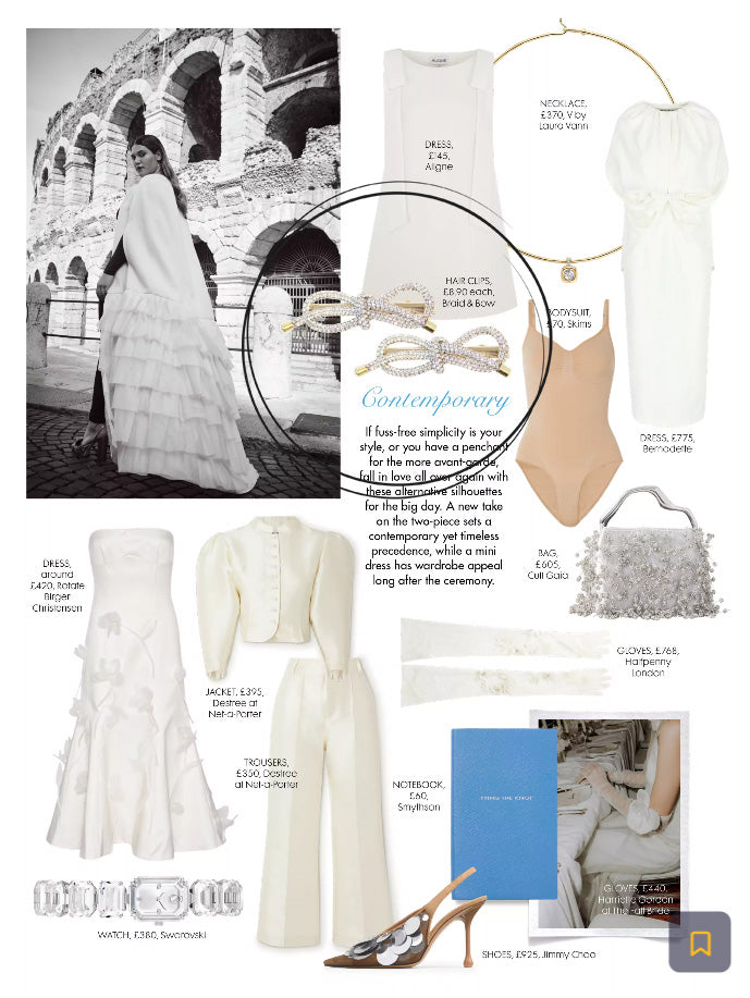 Crystal Bow Hair Clip