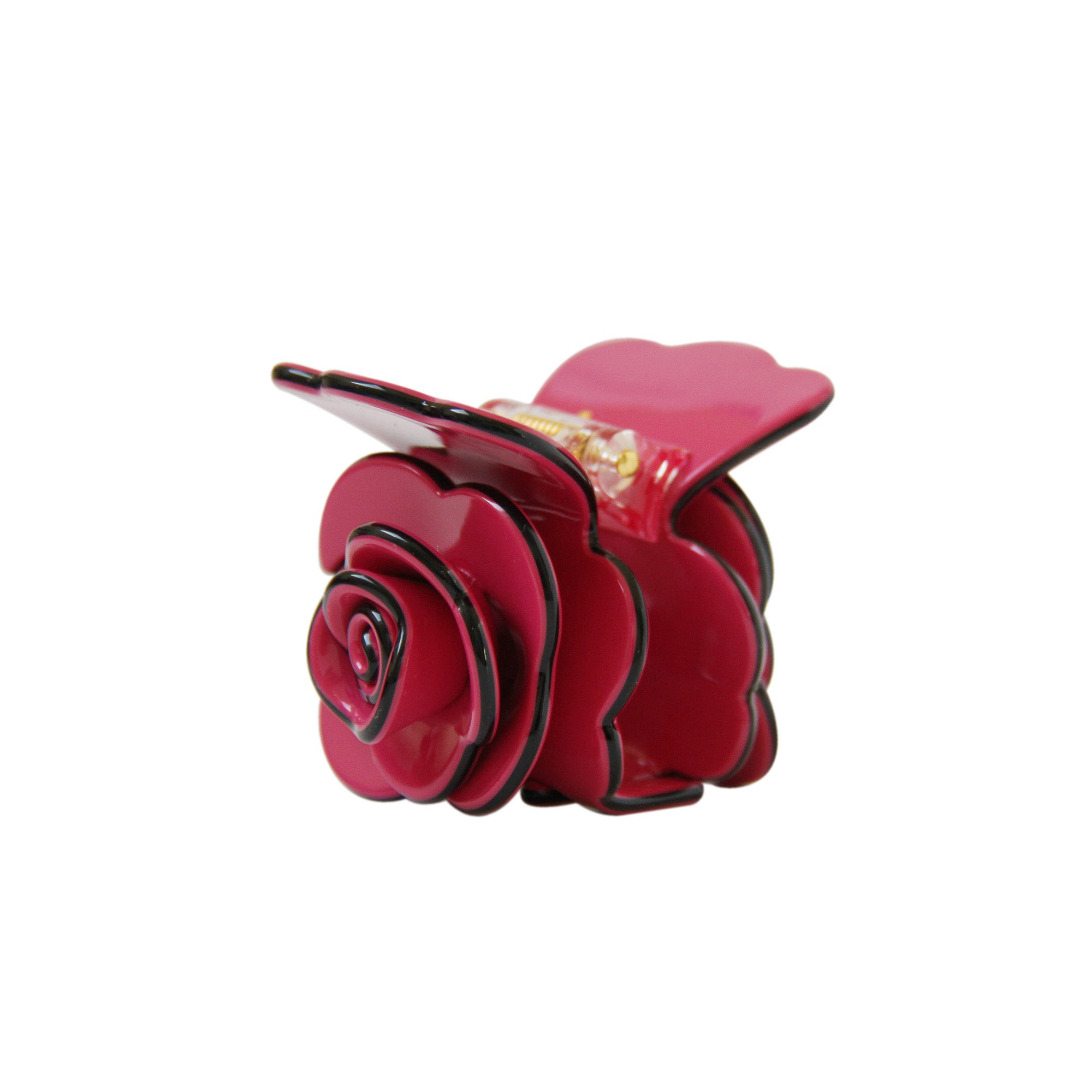 Crimson Rose Hair Claw