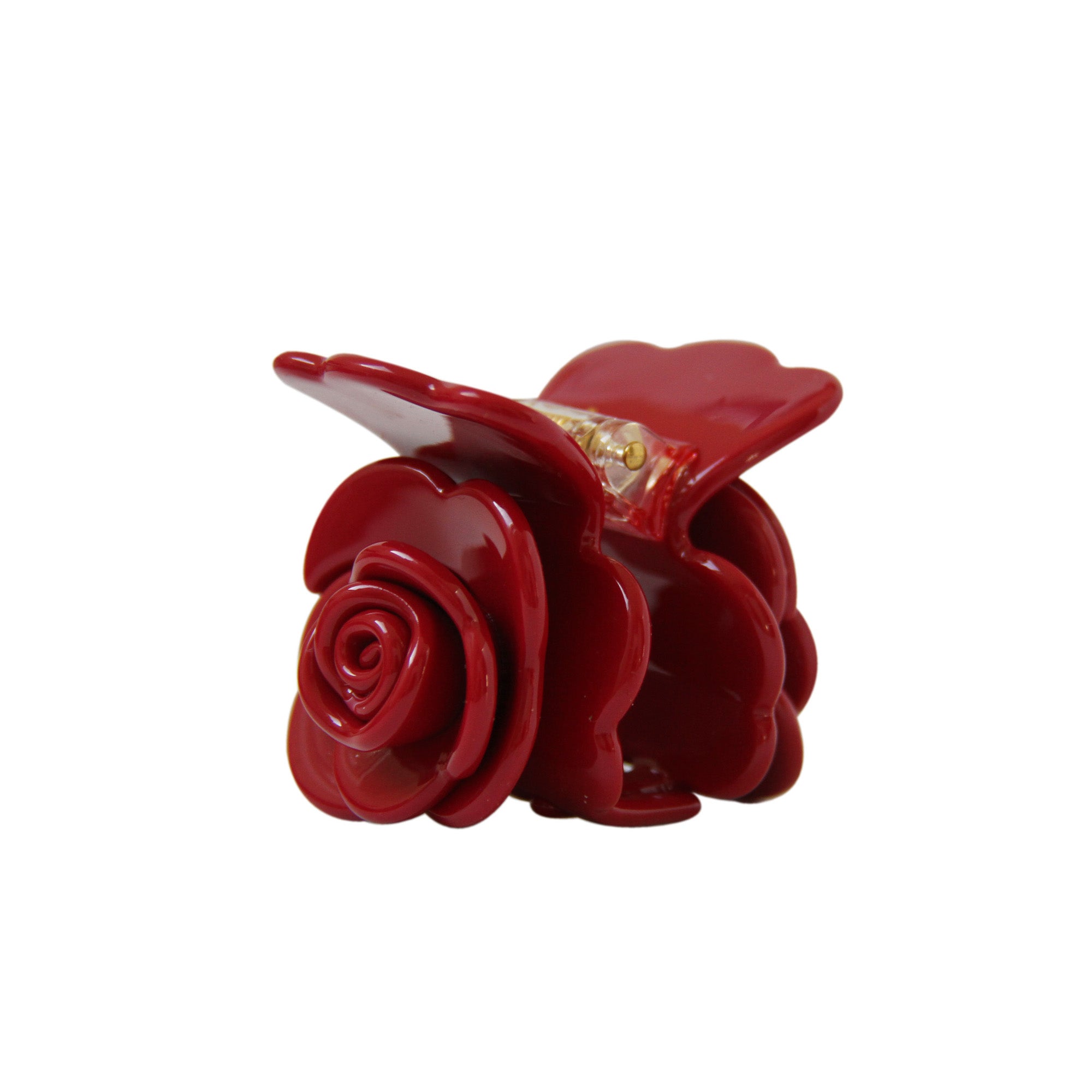 Red Rose Hair Claw