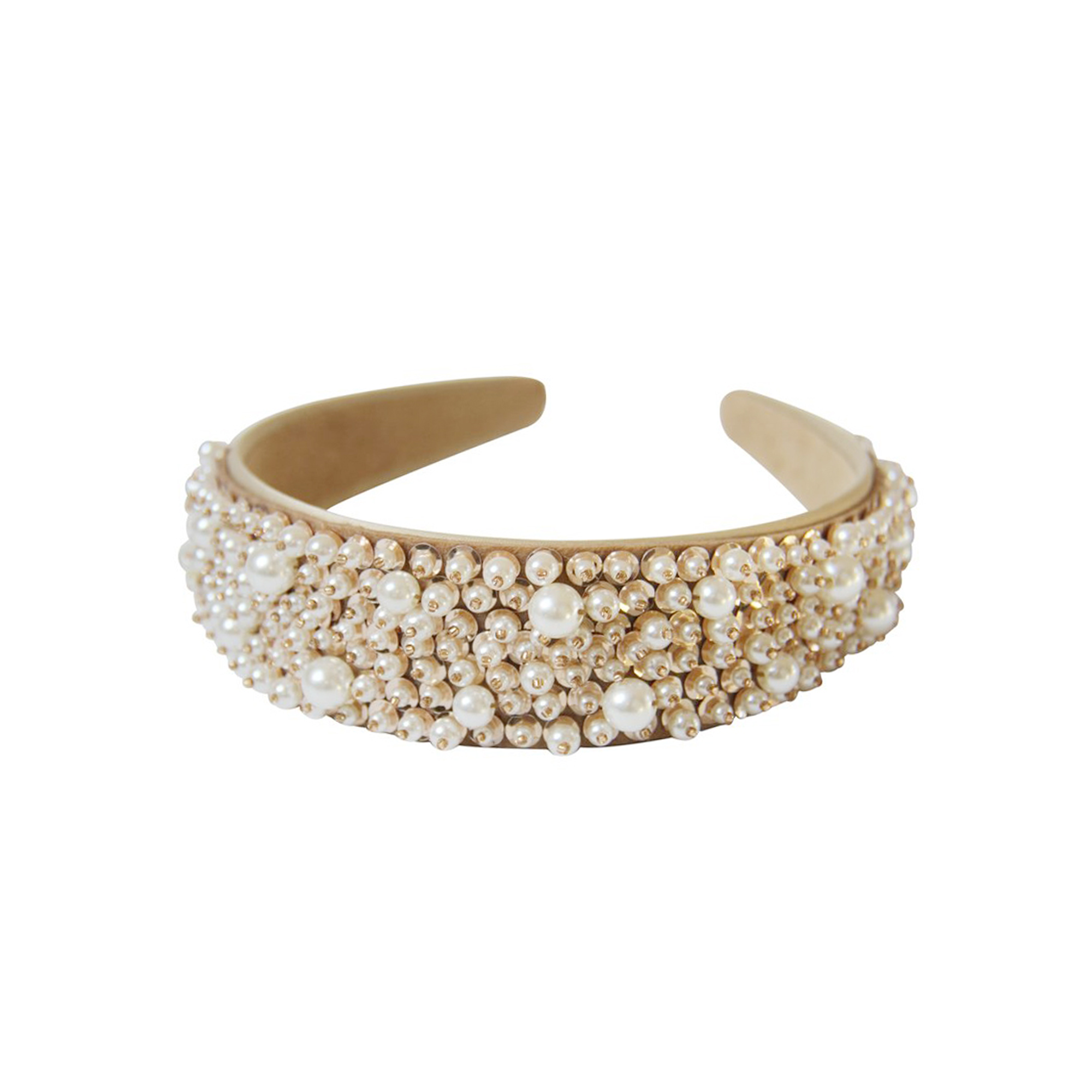 Sequin and Pearl Hairband