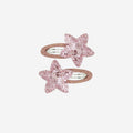 Set of 2 Pink Glitter Star Snap Hair Clips