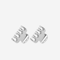 Set of 2 Silver Hair Claws