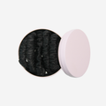 Set of 5 black silk hair ties in a pink keepsake tin, that they come packaged in and you can store them in, a great gift