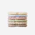 Set of 6 Pastel Hair Ties