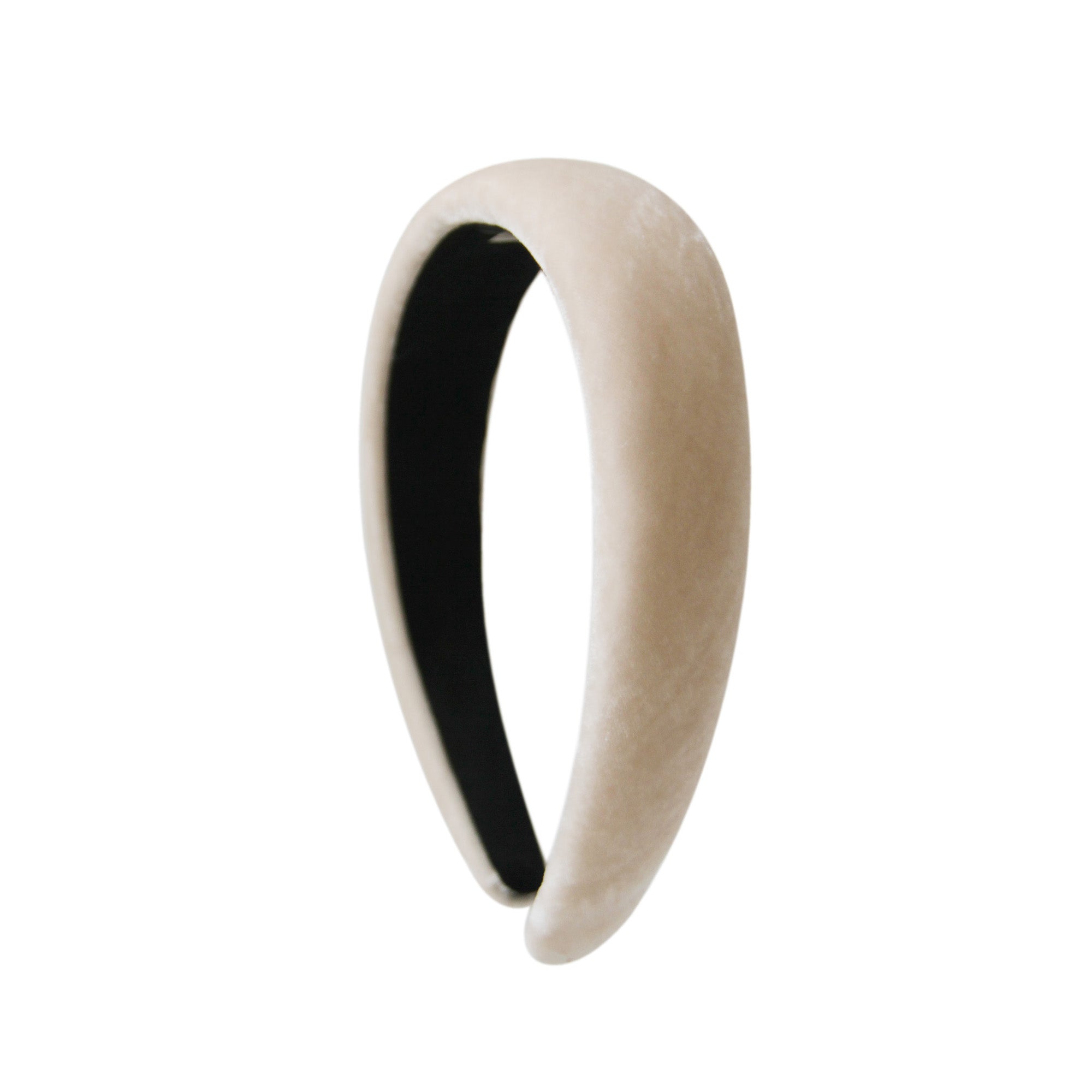Champagne Silk Velvet Hairband