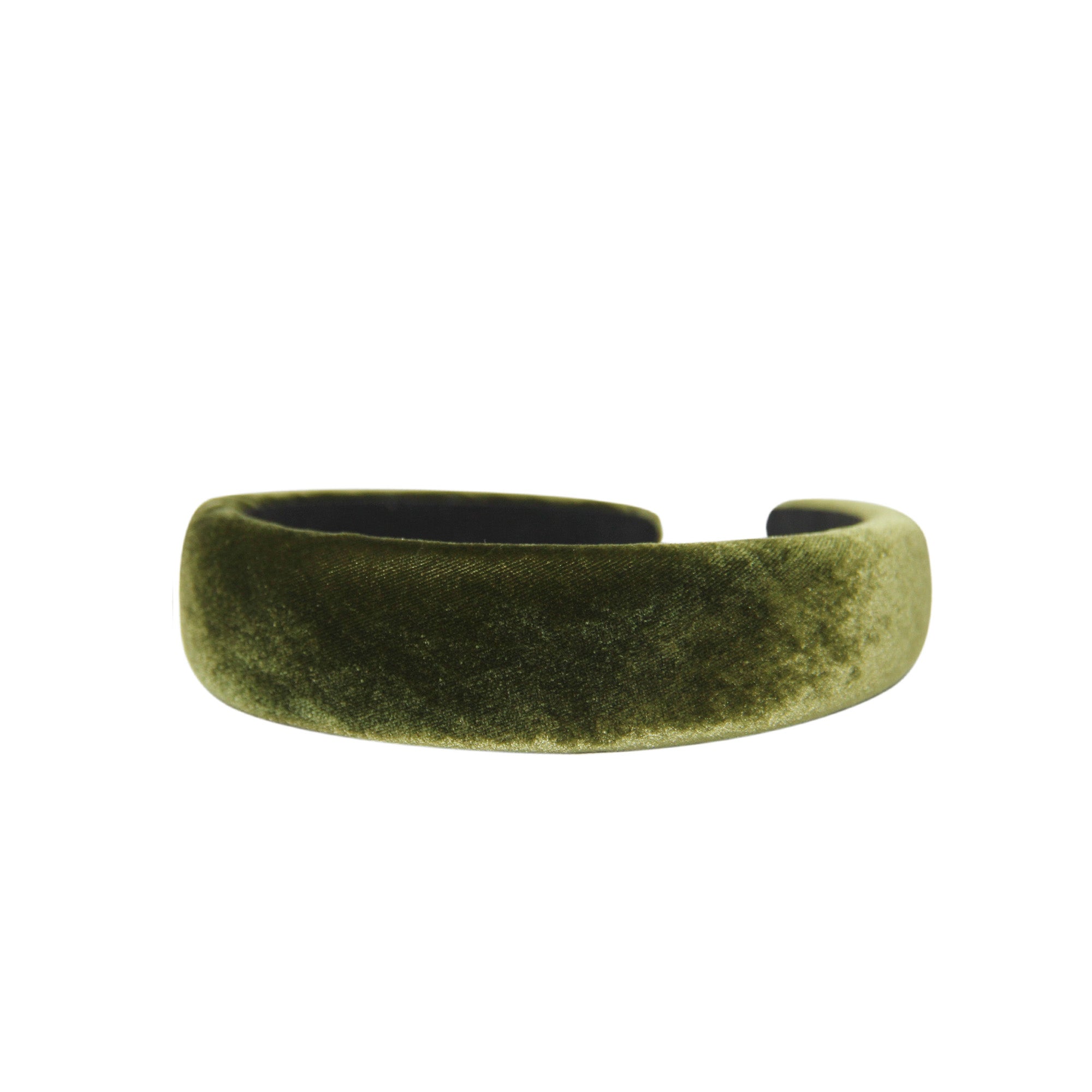 Green Silk Velvet Hairband