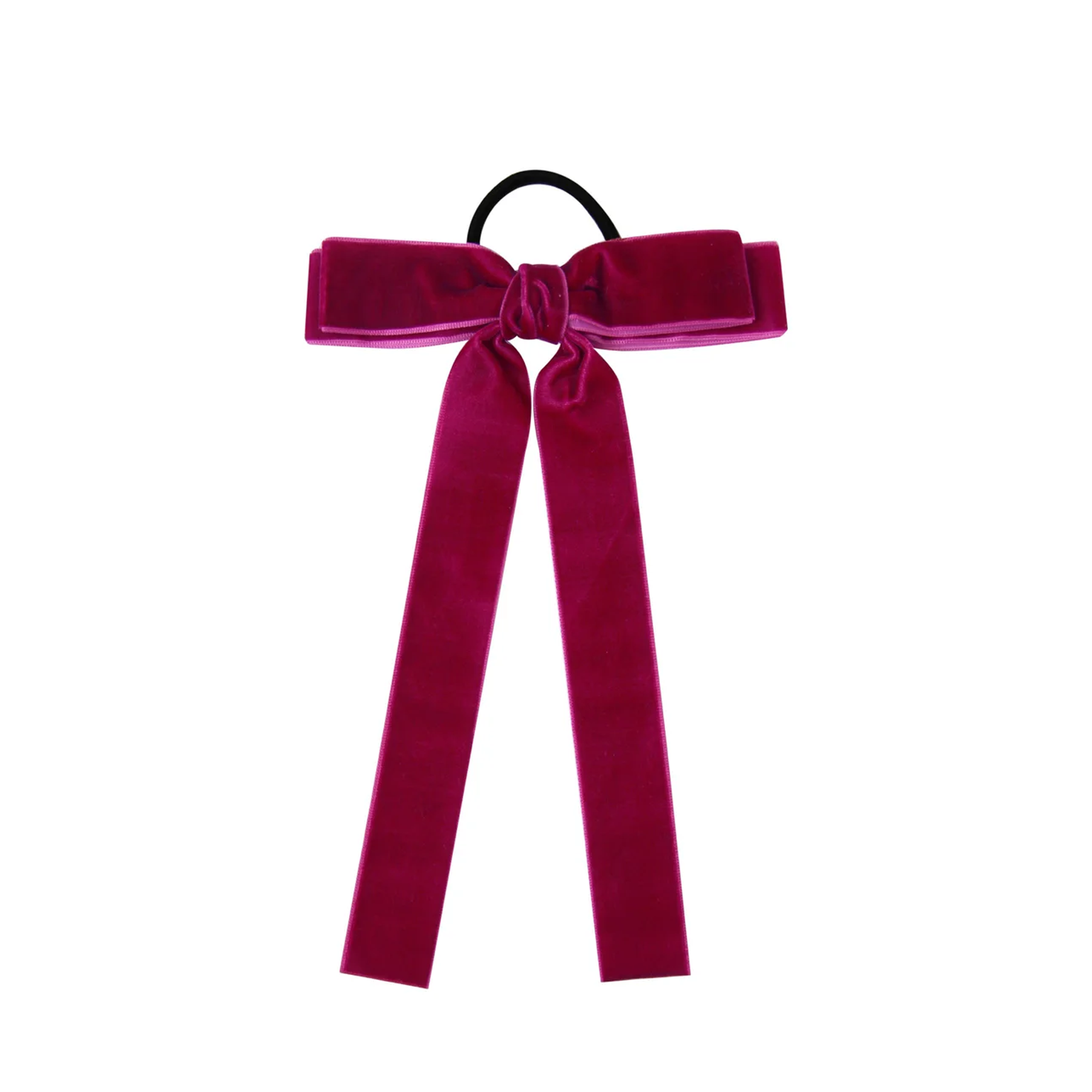 Velvet Bow Hair Tie